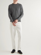 Thom Sweeney - Wool and Cashmere-Blend Sweater - Gray