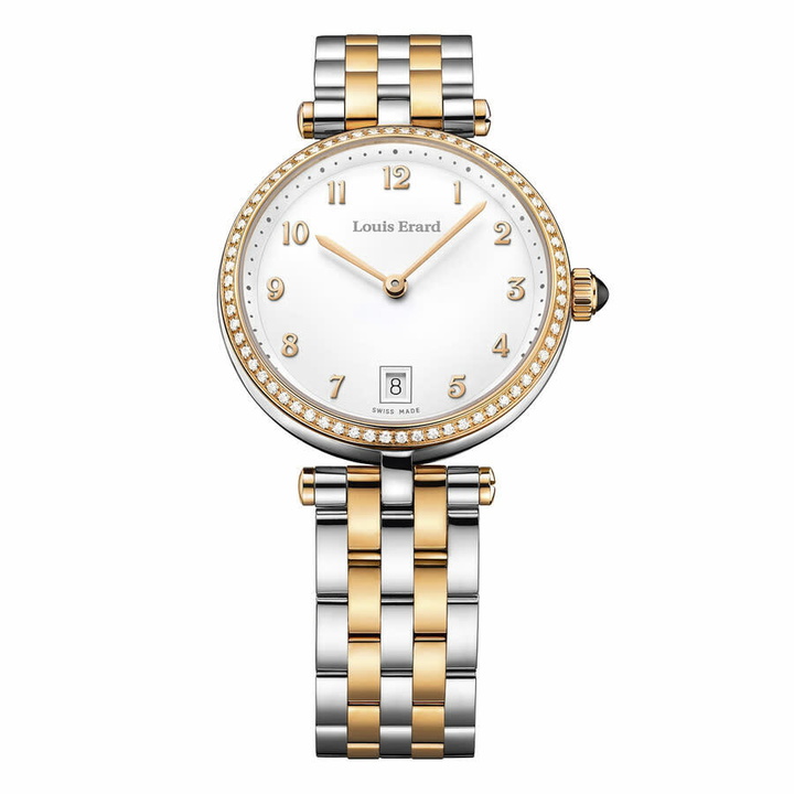 Photo: Louis Erard Romance Quartz White Dial Ladies Watch 11810SB40.BMA27