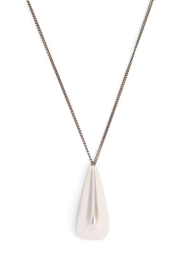 Photo: Alexander Mcqueen Thorn Necklace - Silver - One Size
