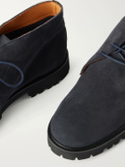 Mr P. - Suede Desert Boots - Blue