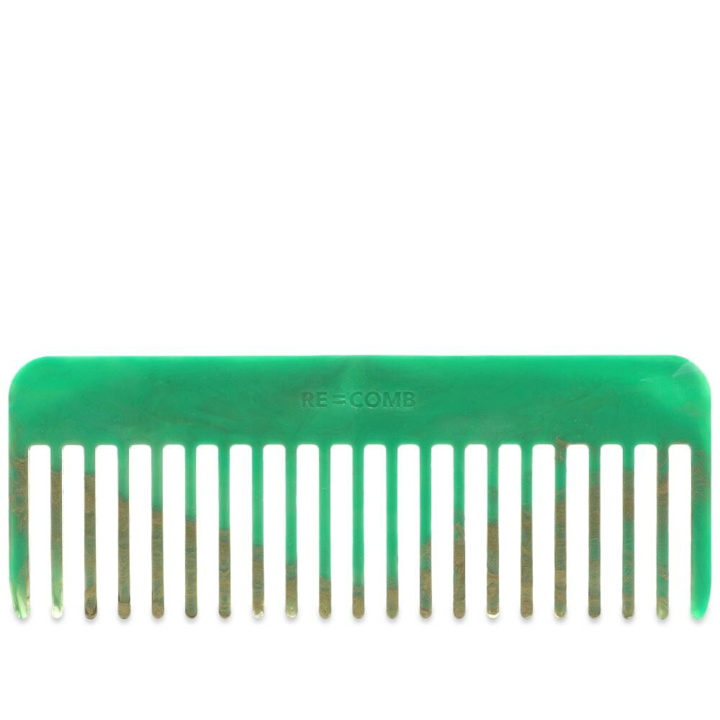 Photo: Re=Comb Recycled Plastic Hair Comb in Emerald Dip