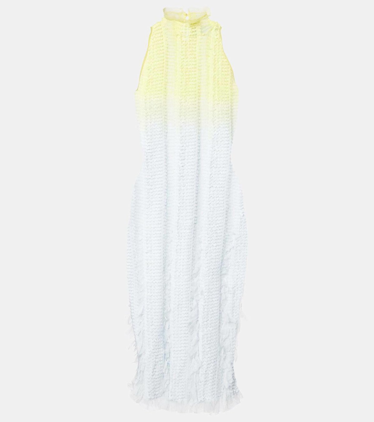 Roberta Einer Angel ombré knitted midi dress