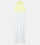 Roberta Einer Angel ombré knitted midi dress