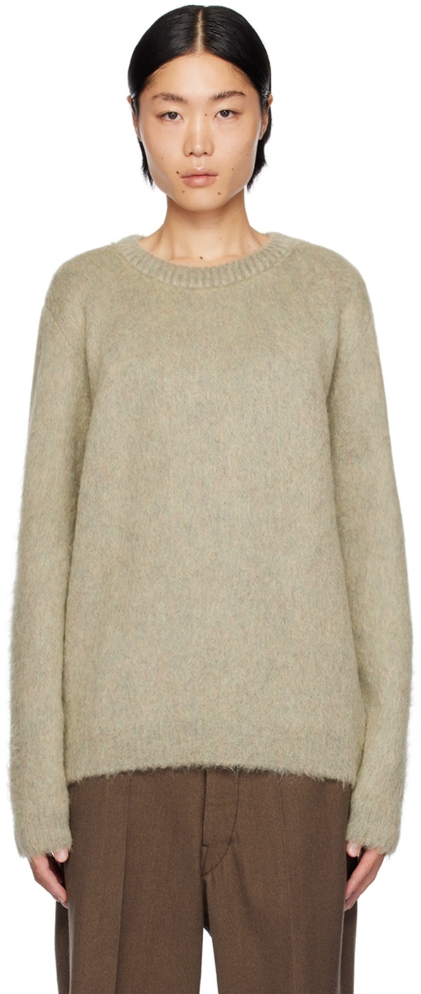 LEMAIRE Gray Brushed Sweater Lemaire