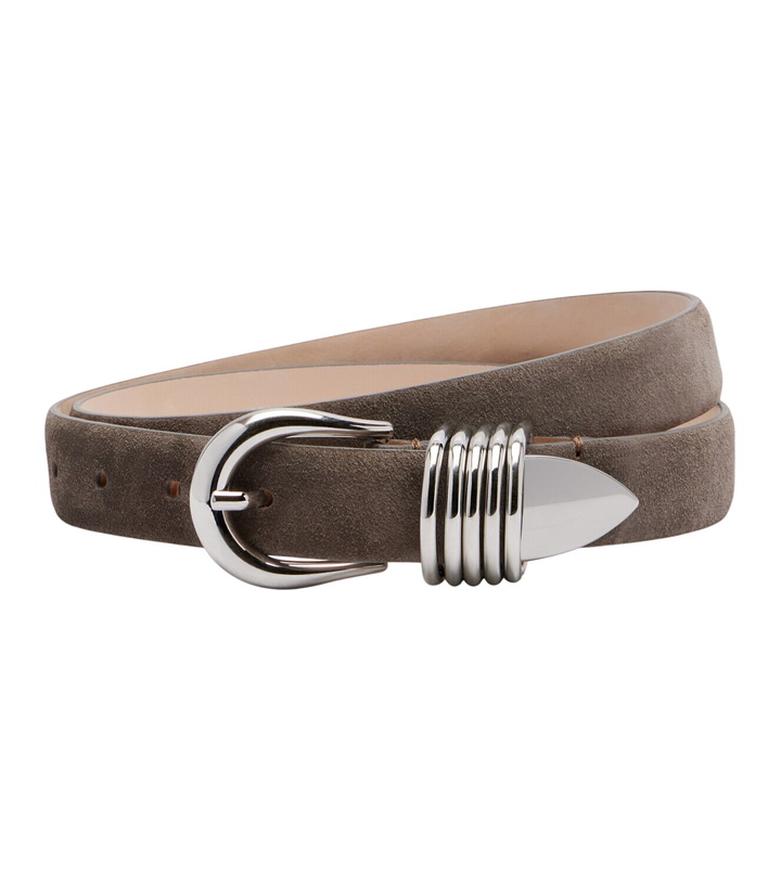 Photo: Déhanche Hollyhock suede belt