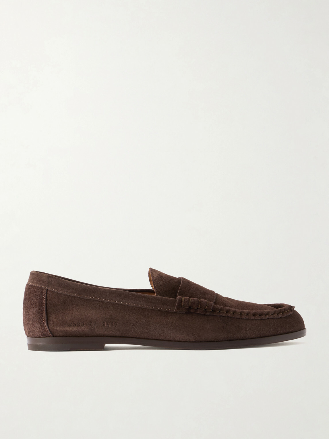 Common Projects - Suede Loafers - Brown