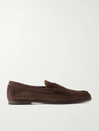 Common Projects - Suede Loafers - Brown