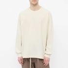 Homme Plissé Issey Miyake Men's Long Sleeve Release T-Shirt in Ivory