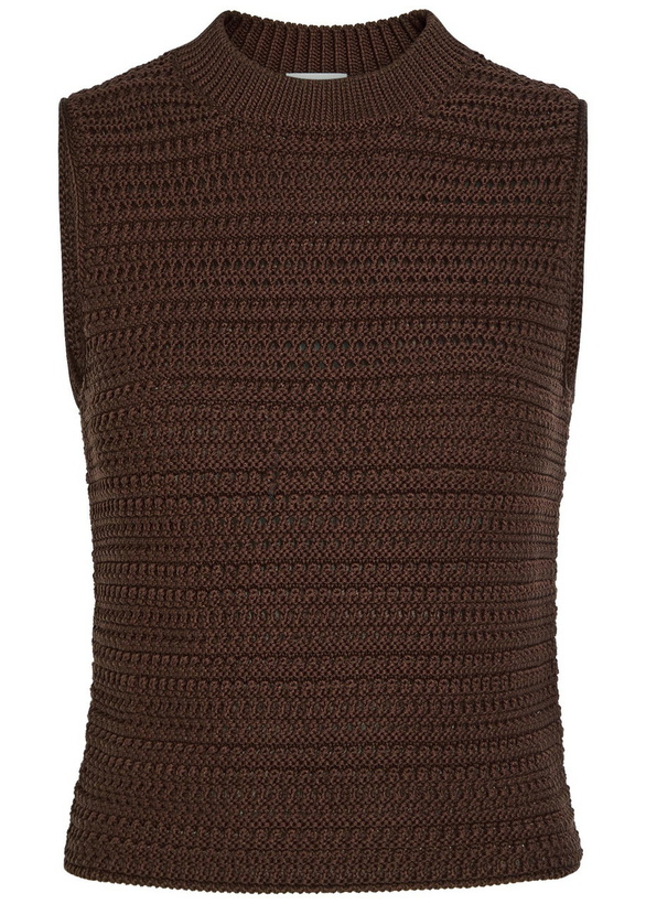 Photo: Tods Knit Cotton top Brown