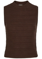 Tods Knit Cotton top Brown