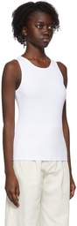 Filippa K White Organic Cotton Tank Top