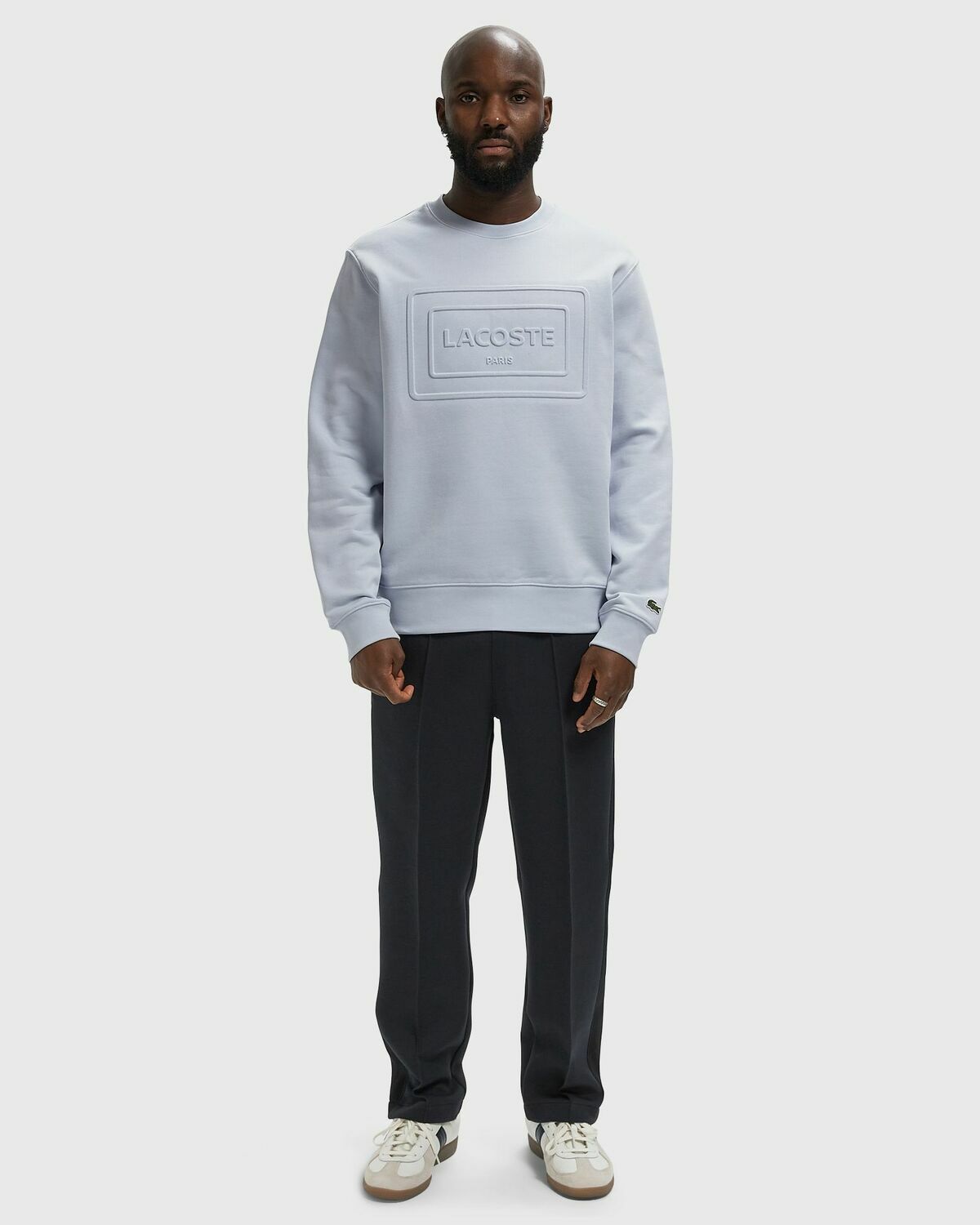 Embossed Fleece Sweatshirt