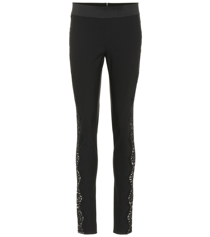 Photo: Stella McCartney - Lace-trimmed skinny pants