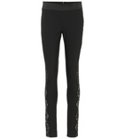 Stella McCartney - Lace-trimmed skinny pants