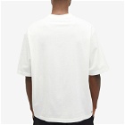 Lanvin Men's x Future Eagle Print T-Shirt in White Mustang