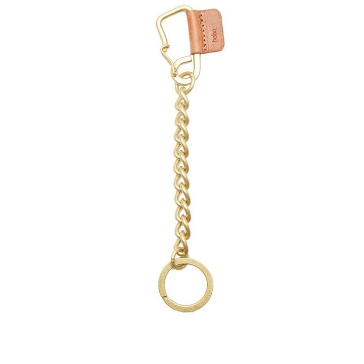 Photo: HOBO Carabiner Chain Key Ring in Gold