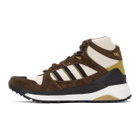 adidas x Human Made Brown and Off-White Marathon Sneakers