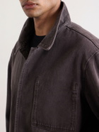Amomento - Garment-Dyed Denim Jacket - Brown