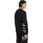 Givenchy Black Refracted Logo Sweatshirt