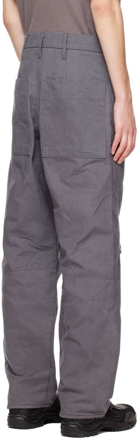BRYAN JIMENÈZ Gray Lunar Trousers