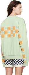 Thames MMXX Green Letters Sweatshirt
