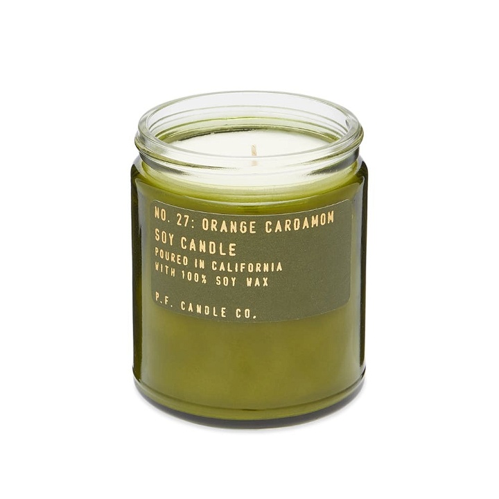 Photo: P.F. Candle Co . Orange Cardamom Soy Candle in 7.2Oz