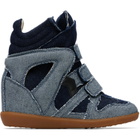 Isabel Marant Blue Bekett Sneakers