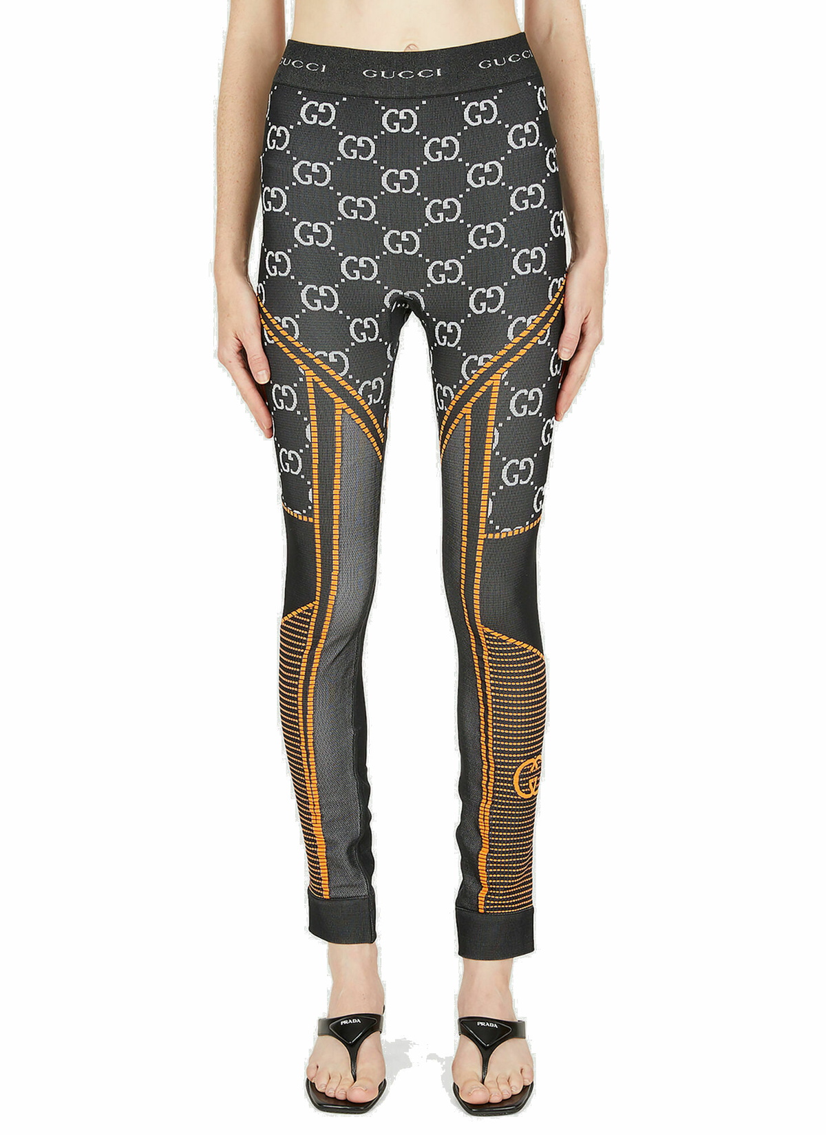 Gucci Side Stripe Legging Pant with Side Zip XS | hazelilly