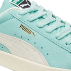 Puma Men's Suede VTG Sneakers in Mint/White