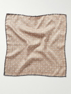 Brunello Cucinelli - Printed Silk Pocket Square