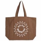 Good Morning Tapes Men's All Welcome Tote Bag in Choc 