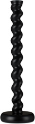 POLSPOTTEN Black Twister XL Candle Holder