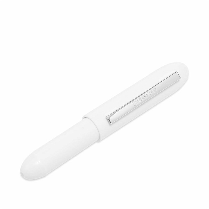 Photo: Hightide & Penco Penco Bullet Ballpoint Pen Light in White