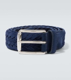 Tod's Braided suede belt