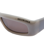 Balenciaga Eyewear BB0266S Sunglasses in Grey