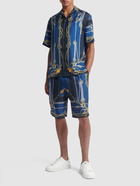 VERSACE - Nautical Printed Silk Shorts