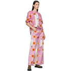 Loewe Pink Anthea Hamilton Edition Floral T-Shirt