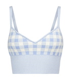 Altuzarra - Tyler gingham knit bralette