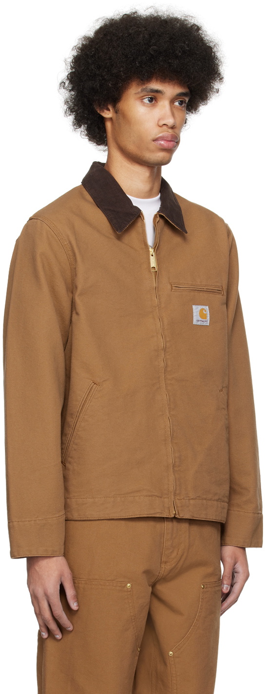 Carhartt Work In Progress Tan Detroit Jacket