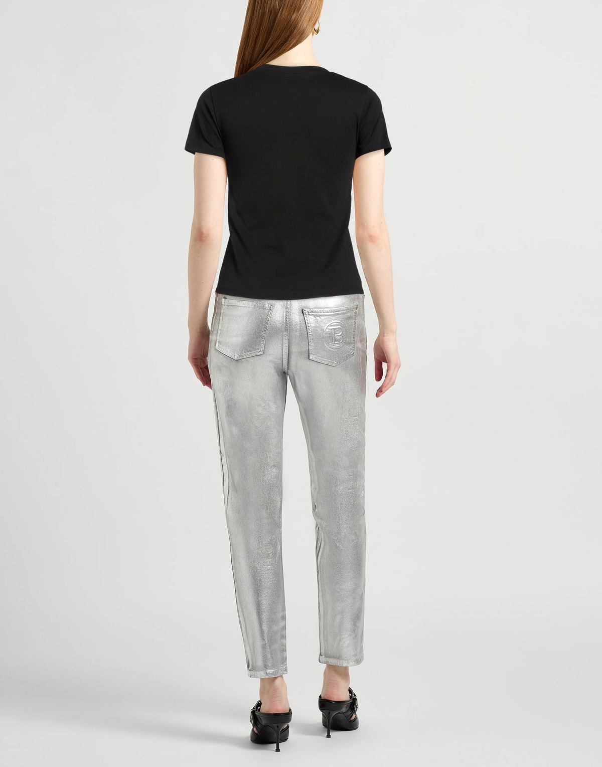 Mcqueen Womens T-shirt in Black