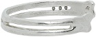 Our Legacy Silver Knochen Bangle