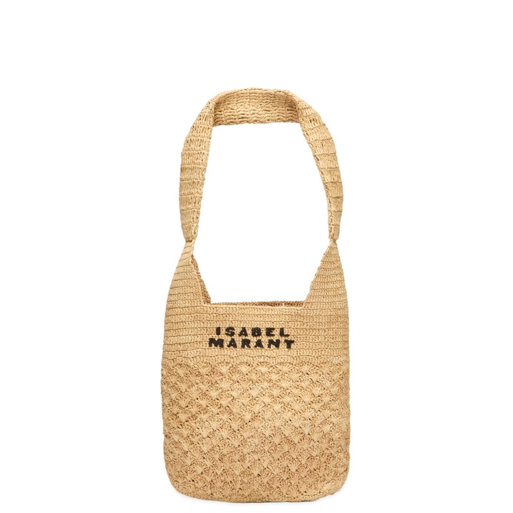 Photo: Isabel Marant Women's Praia Small Bag in Natural Black 