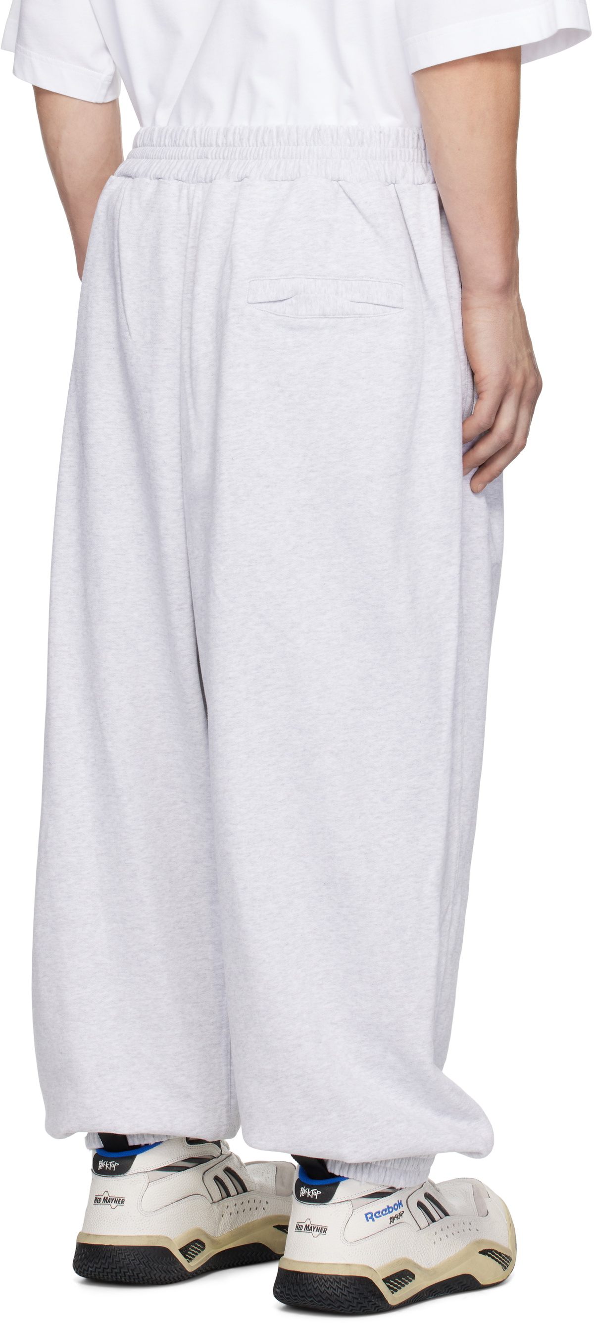 Hed Mayner Gray Reebok Edition Sweat Jogger Sweatpants