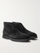 TOM FORD - Kensington Suede Desert Boots - Black