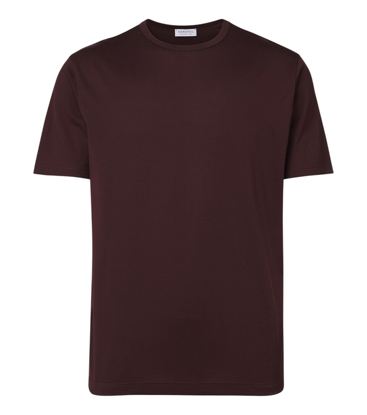Photo: Sunspel Cotton jersey T-shirt