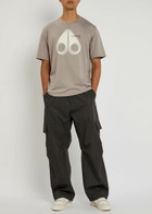 Moose Knuckles Maurice Printed Cotton T-shirt Taupe