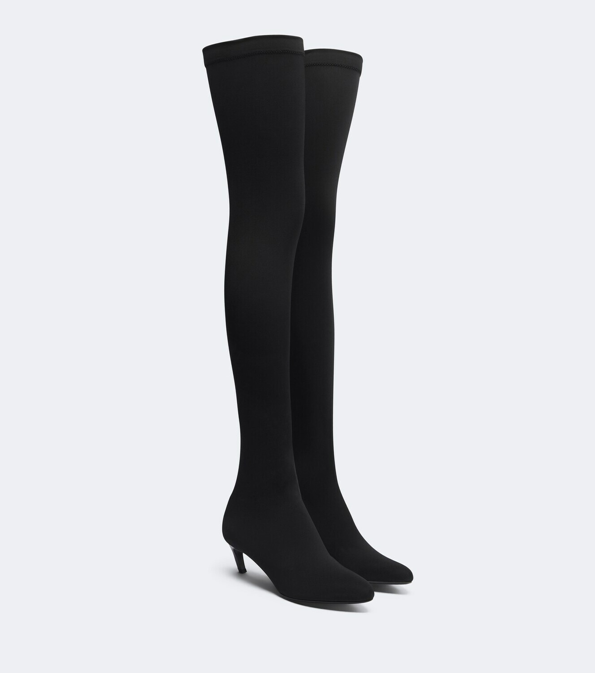 Victoria Beckham Harlow jersey over-the-knee boots