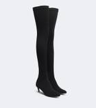 Victoria Beckham Harlow jersey over-the-knee boots