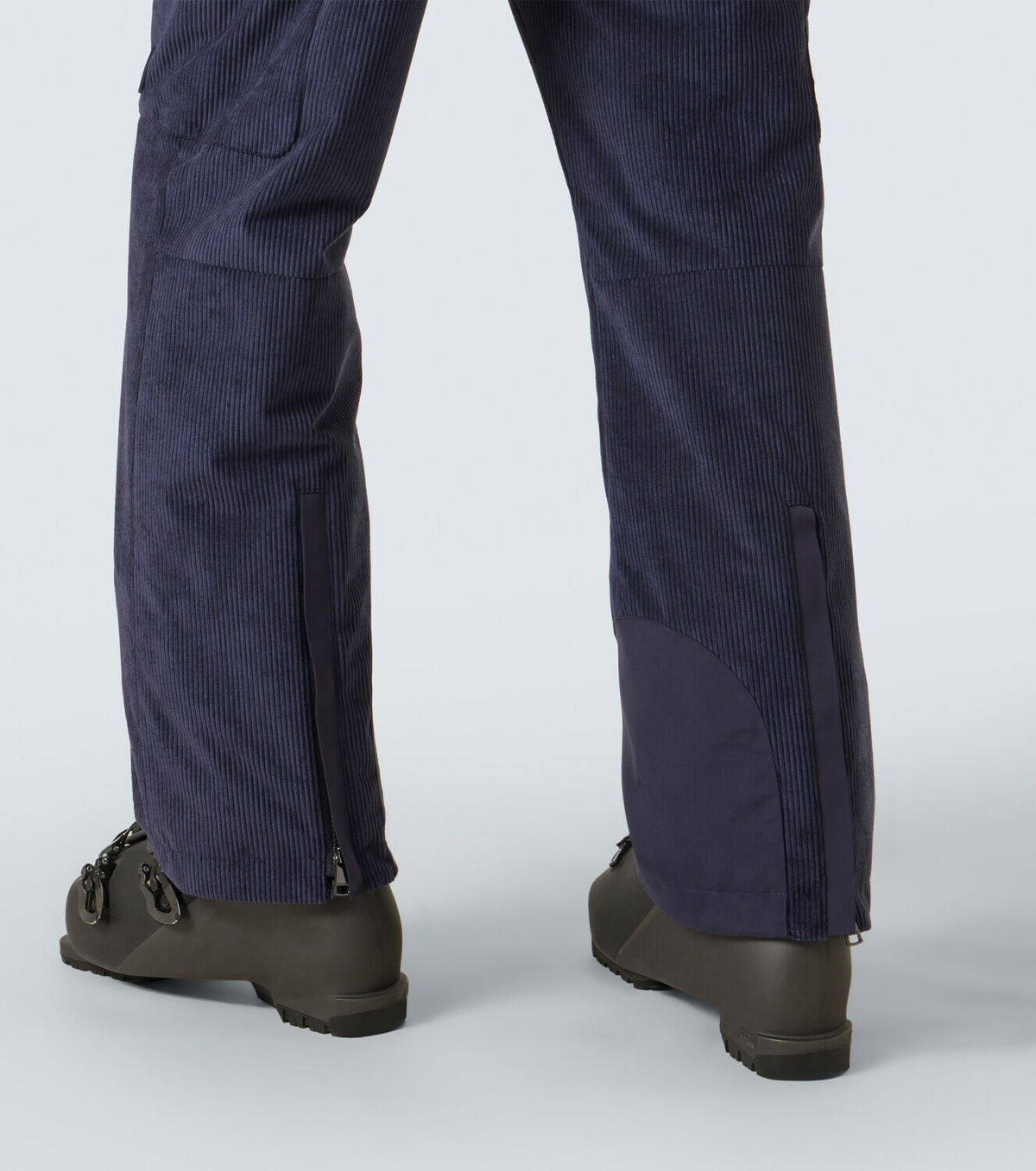 Bogner Corbin belted ribbed-knit ski pants