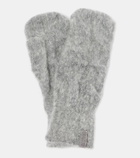 Brunello Cucinelli Mohair and wool gloves